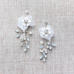 ASTER SILVER EARRINGS Braidsart 