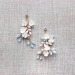BLOSSOM GOLD EARRINGS Braidsart 