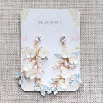 BLOSSOM GOLD EARRINGS Braidsart 