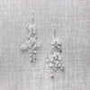 FLORA SILVER EARRINGS Braidsart 