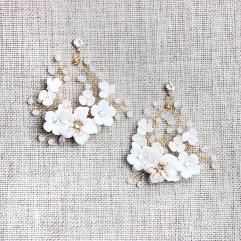 BETHANY GOLD EARRINGS Braidsart 