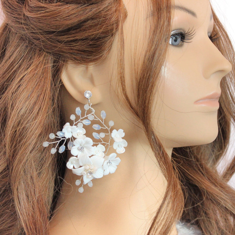 BETHANY SILVER EARRINGS Braidsart 