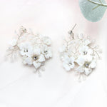 BETHANY SILVER EARRINGS Braidsart 