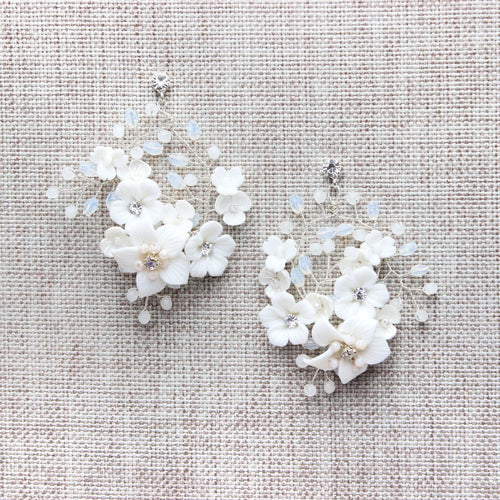 BETHANY SILVER EARRINGS Braidsart 