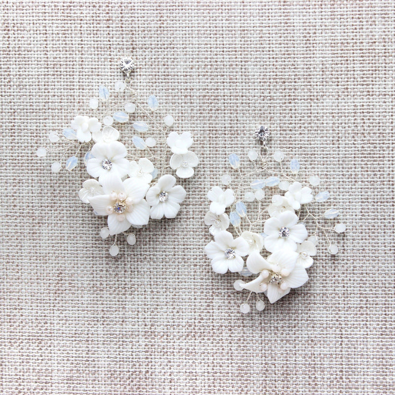 BETHANY SILVER EARRINGS Braidsart 