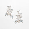BLOSSOM SILVER EARRINGS Braidsart 