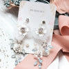 ASTER SILVER EARRINGS Braidsart 