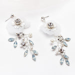 ASTER SILVER EARRINGS Braidsart 