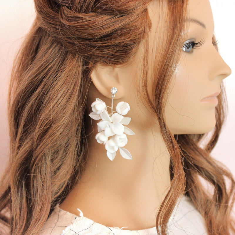 AYANA SILVER EARRINGS Braidsart 