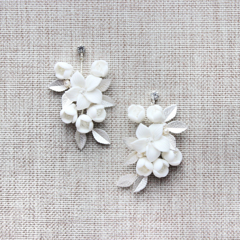 AYANA SILVER EARRINGS Braidsart 