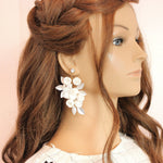 AYANA GOLD EARRINGS Braidsart 
