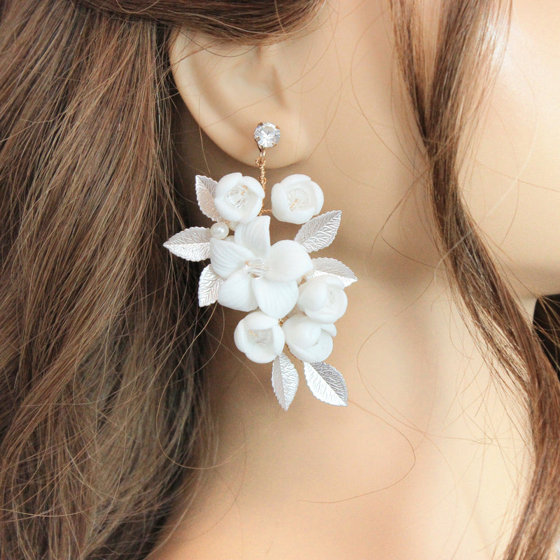AYANA GOLD EARRINGS Braidsart 