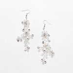 FLORA SILVER EARRINGS Braidsart 