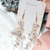 FLORA GOLD EARRINGS Braidsart 