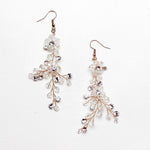 FLORA GOLD EARRINGS Braidsart 