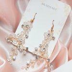FLORA GOLD EARRINGS Braidsart 